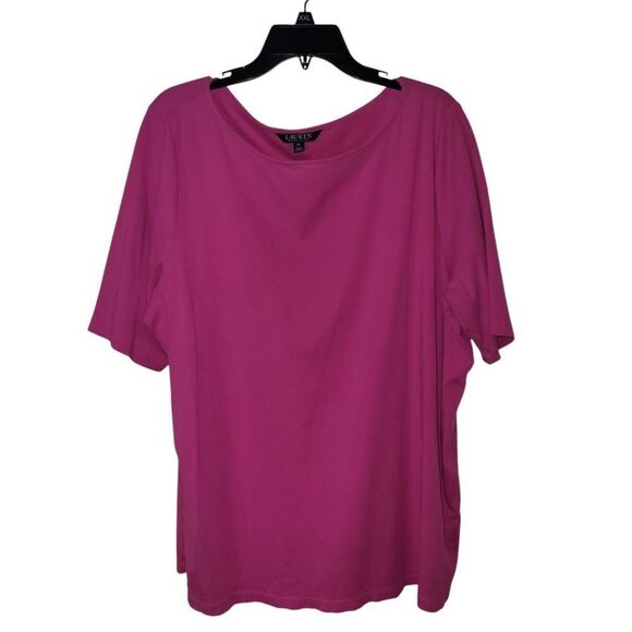 Ralph Lauren Tops - LAUREN RALPH LAURENWomen's HOT Pink Top SIZE 3X